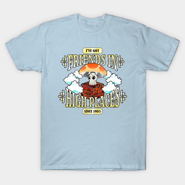 High Places Super Mushroom Classic T-Shirt by BuzzArt